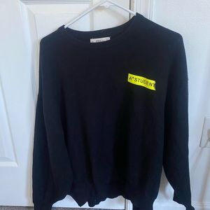 zara black knitwear black shirt